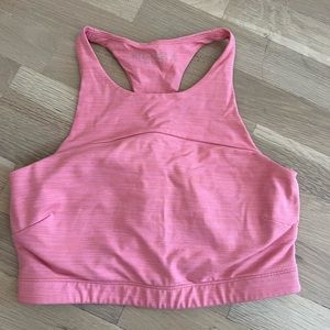 COPY - Outdoor Voices Pink Sports Bra Cropped Tank